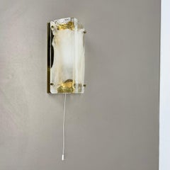 unique Hollywood Regency MURANO Glass Wall Light Made by Kalmar Lights, 1960s
