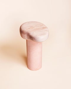 Piédestal de table d'appoint unique Hoodoo, Albane Salmon