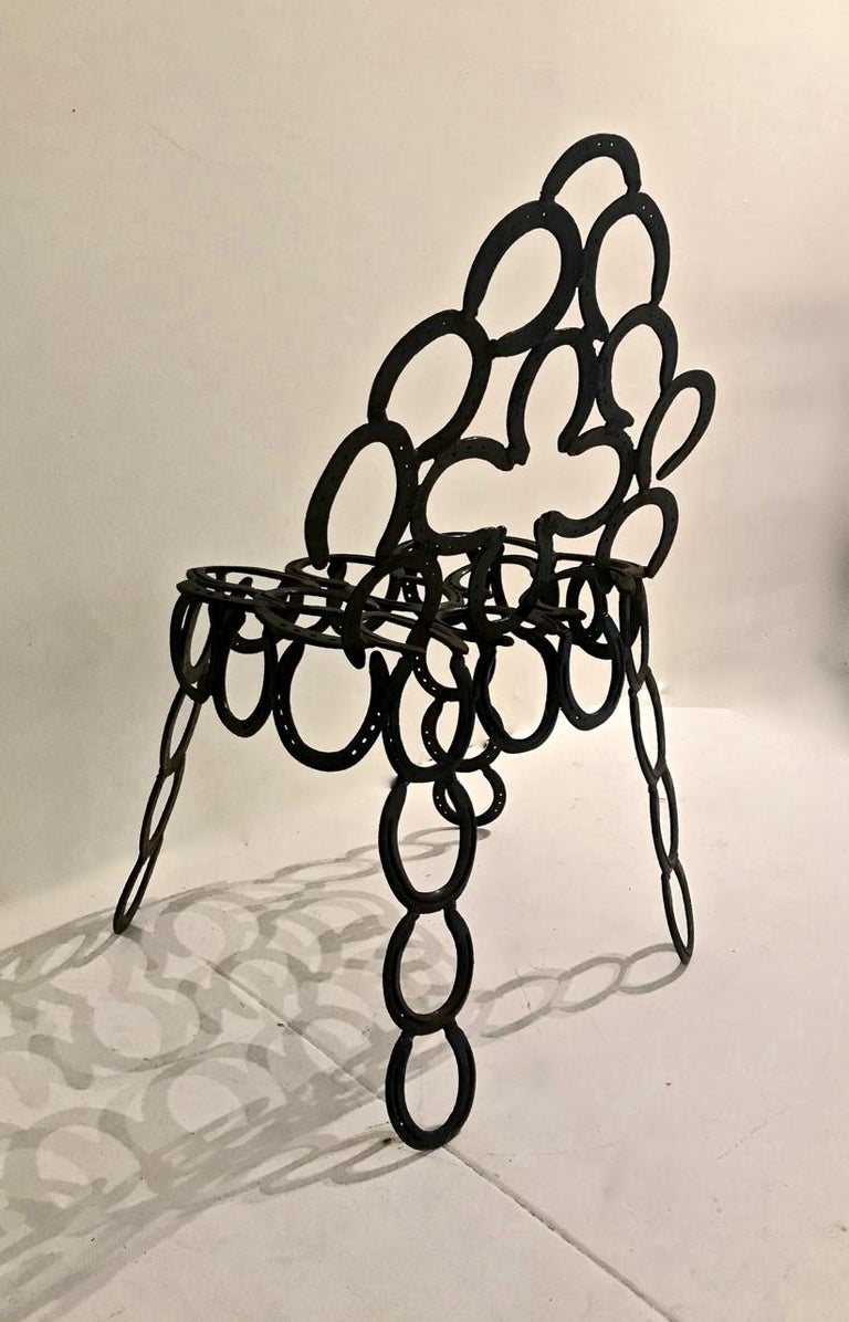Unique Horseshoe Chair at 1stDibs