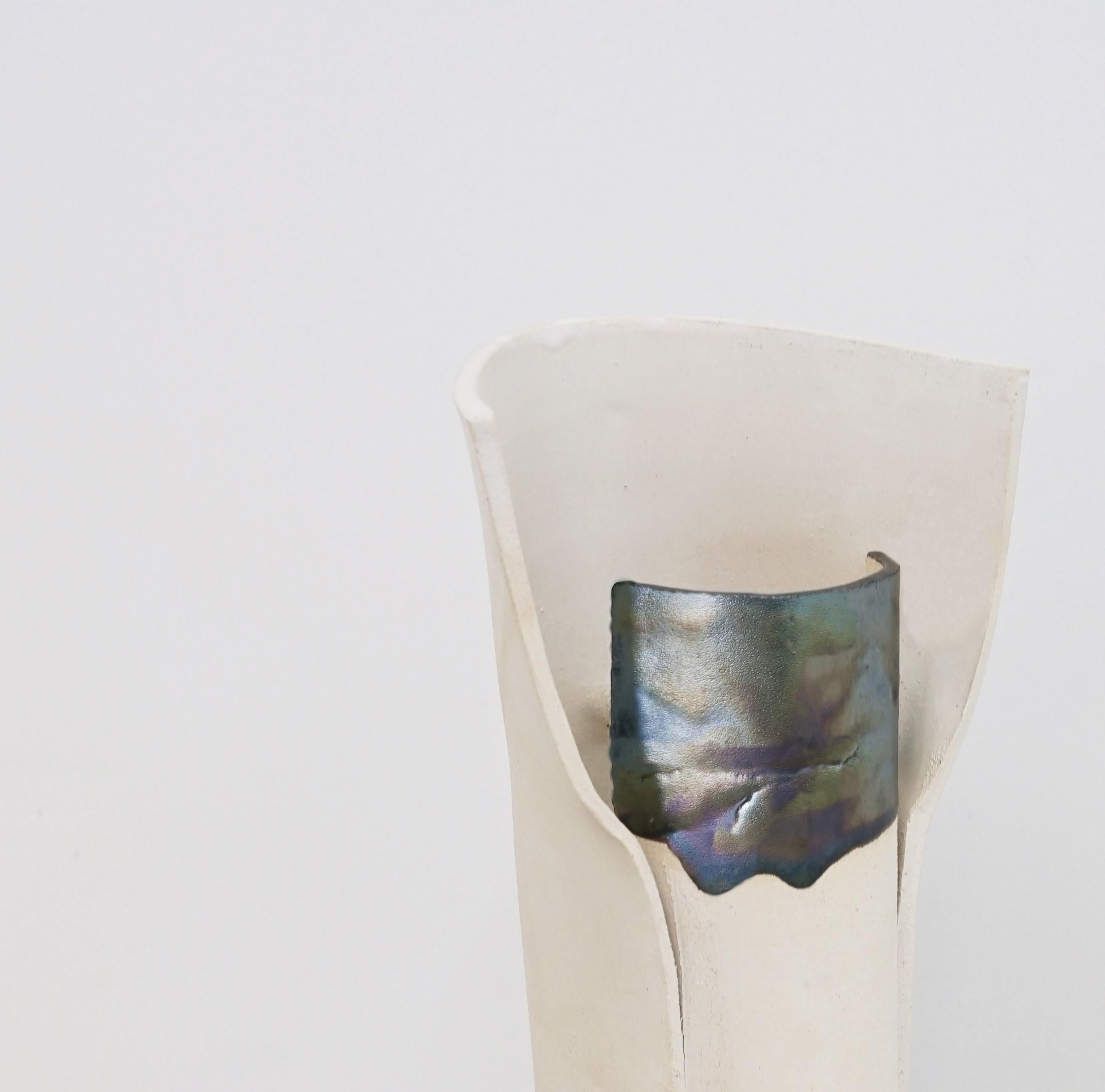 Post-Modern Unique HYDRA_DOKI_01 Vase by Emmanuelle Roule For Sale