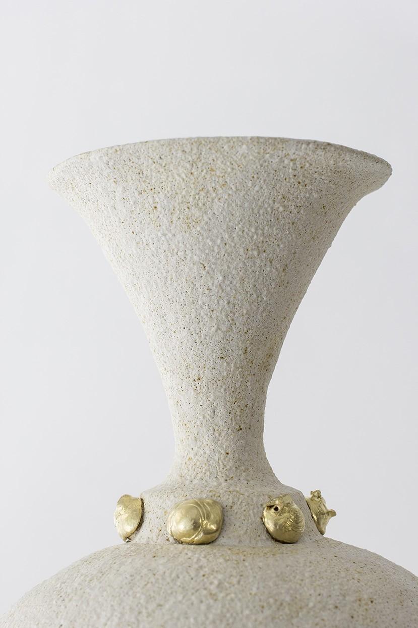 Greco Roman Unique Isolated N.24 Vase by Raquel Vidal and Pedro Paz For Sale