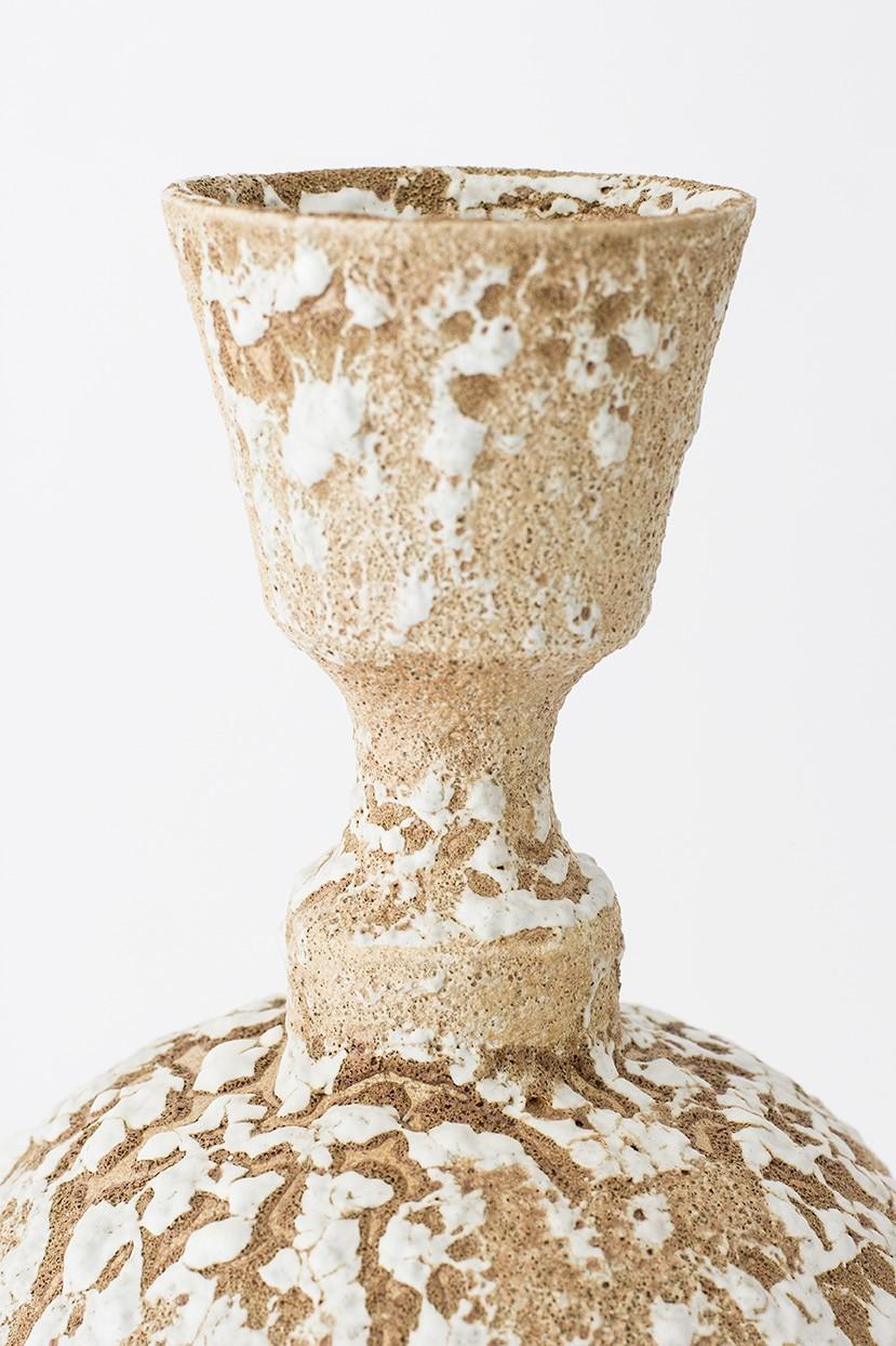 Einzigartige glasierte Vase von Raquel Vidal und Pedro Paz, N.25 (Spanisch) im Angebot