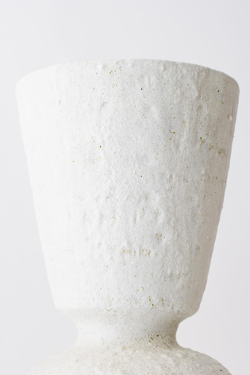 Glazed Unique Isolated n.26 Vase by Raquel Vidal and Pedro Paz