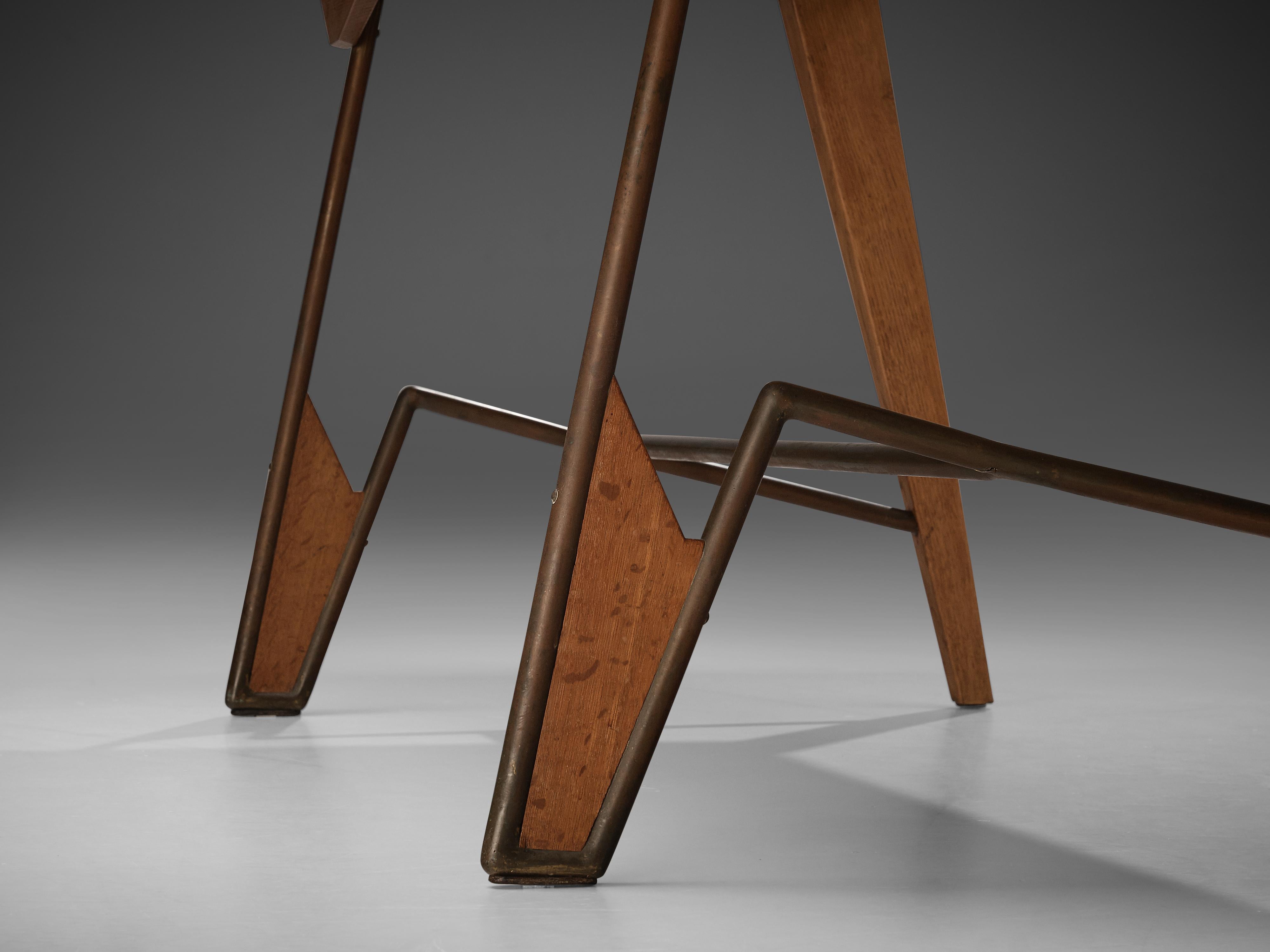 Unique Italian Free-Standing Corner Desk 2