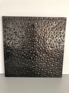 Unique Italian Hand-crafted Metal Atomic Sculptural Wall Art, 1960s, Italy