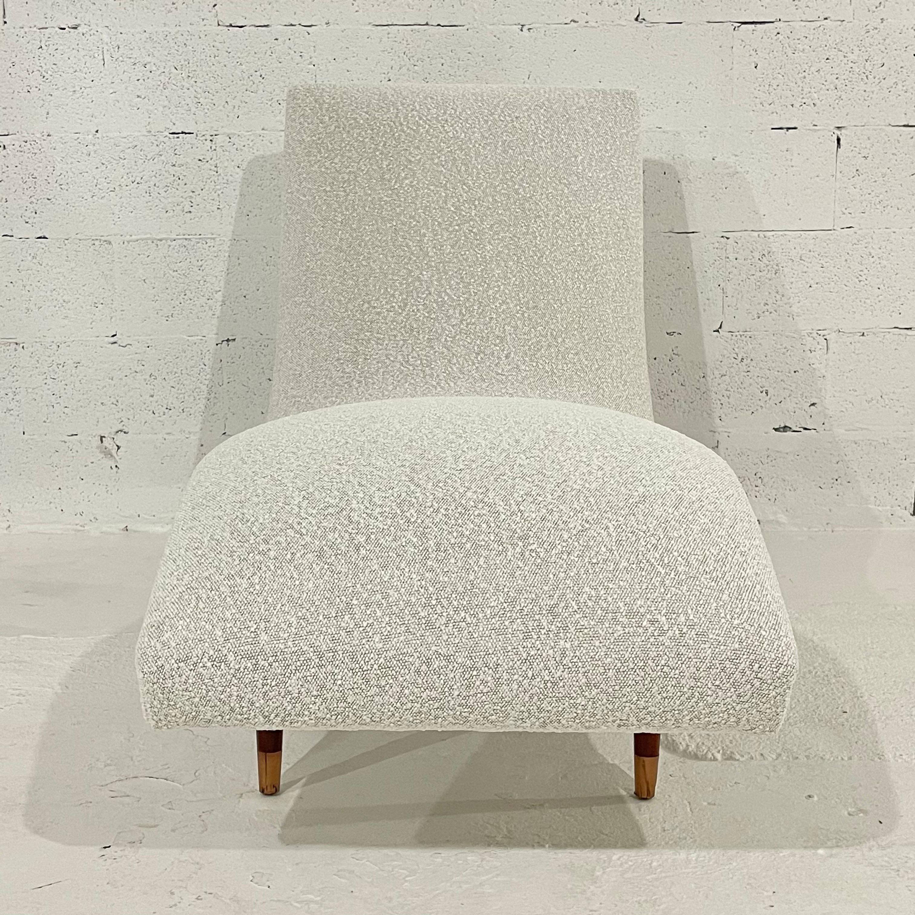 boucle chaise lounge