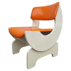 Unique Italian PopArt Chair, Italy 70s