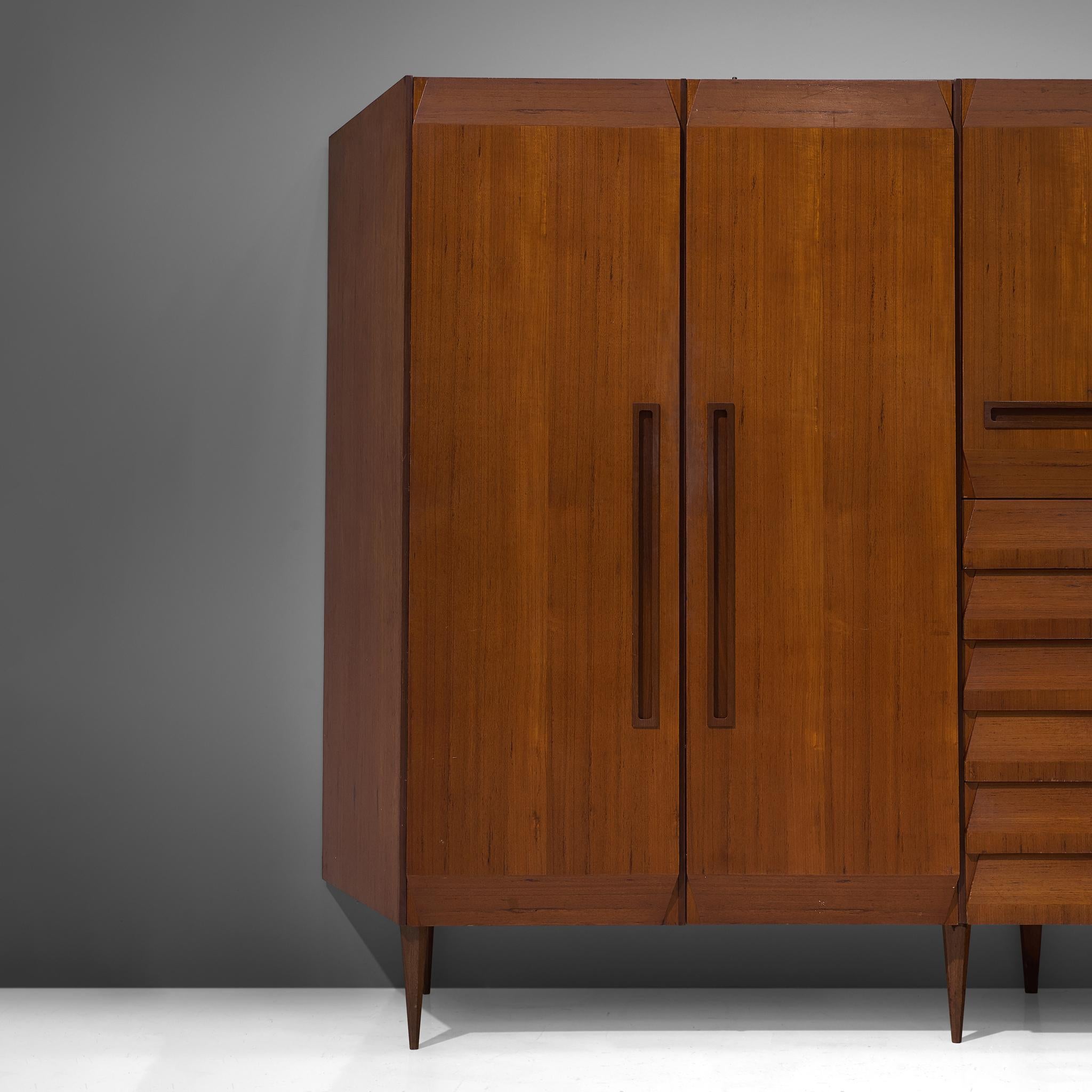 teak wardrobe