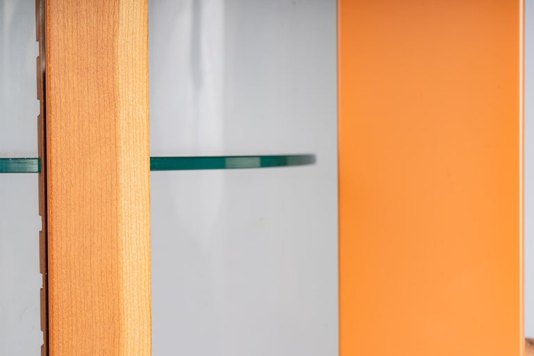 Unique Italien Illuminated Display Cabinet For Sale at 1stDibs