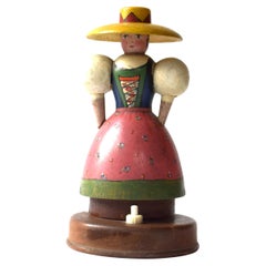 Artículo único: Antigua lámpara Erzgebirge de Sudamérica