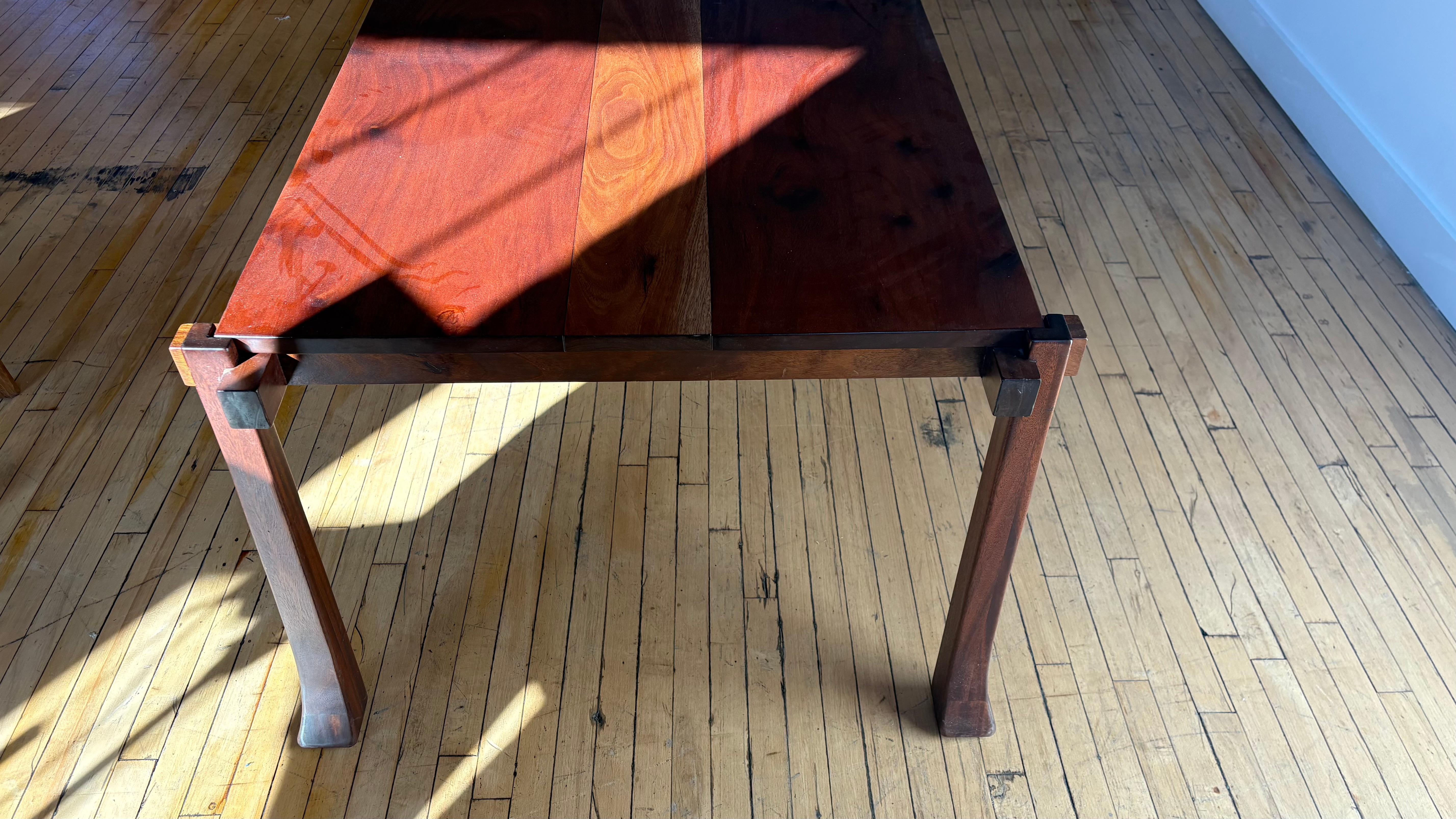 Unique Japanese Style Walnut Table en vente 1