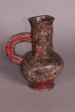 Unique Jerome Massier Signed Pitcher