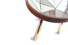 Unique Kaleidoscope Side Table by André Teoman Studio
