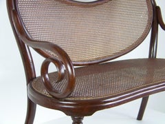 Unique Kids Sofa Jacob & Josef Kohn, circa 1875