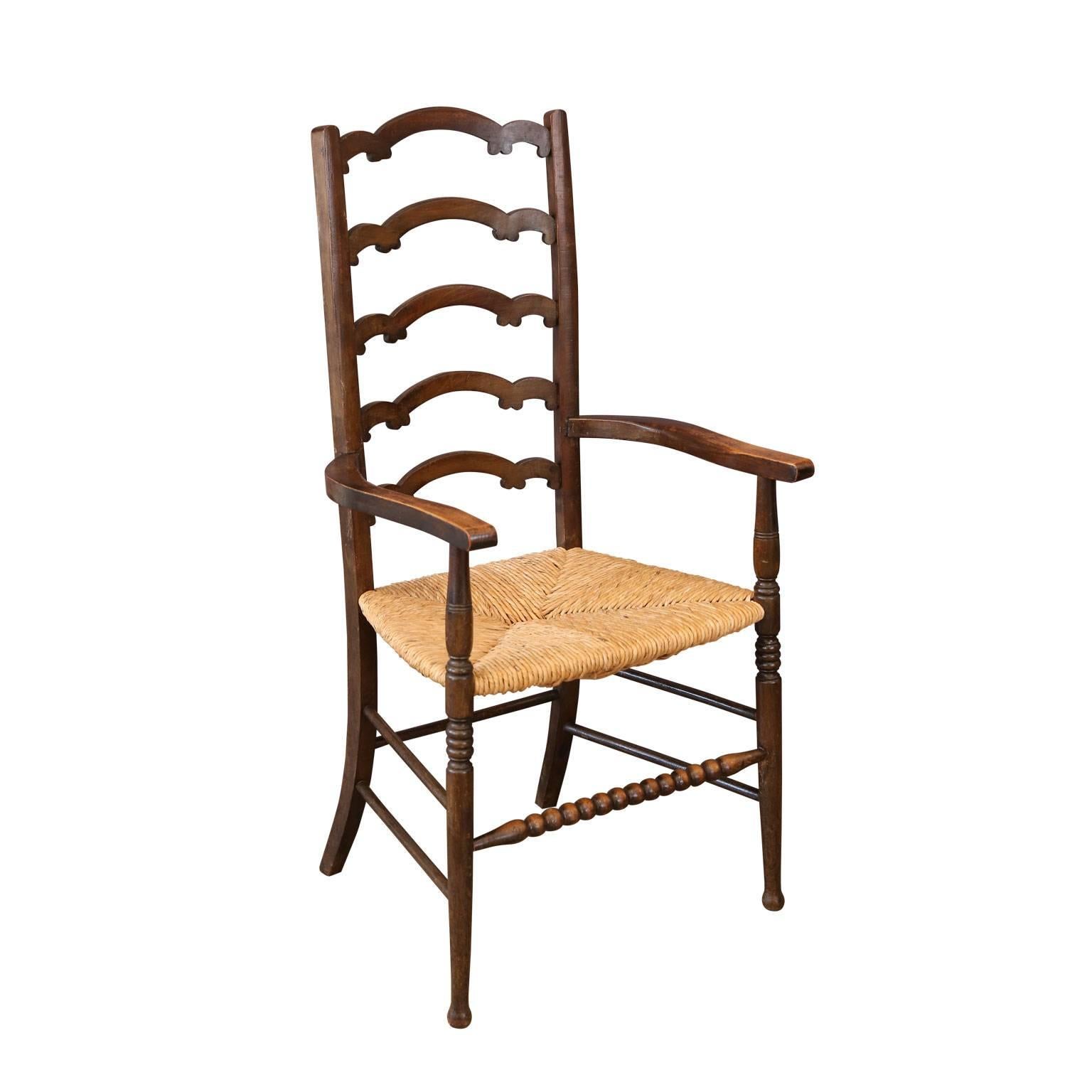 Edwardian Unique Ladder-Back Chairs