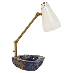 Unique Lapis Desk Lamp by Fedele Papagni