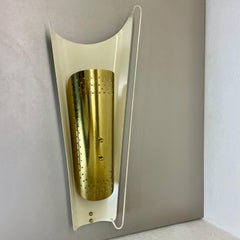 unique Large 65cm Italian Stilnovo Style Theatre Wall Light Object, Italy 1950s