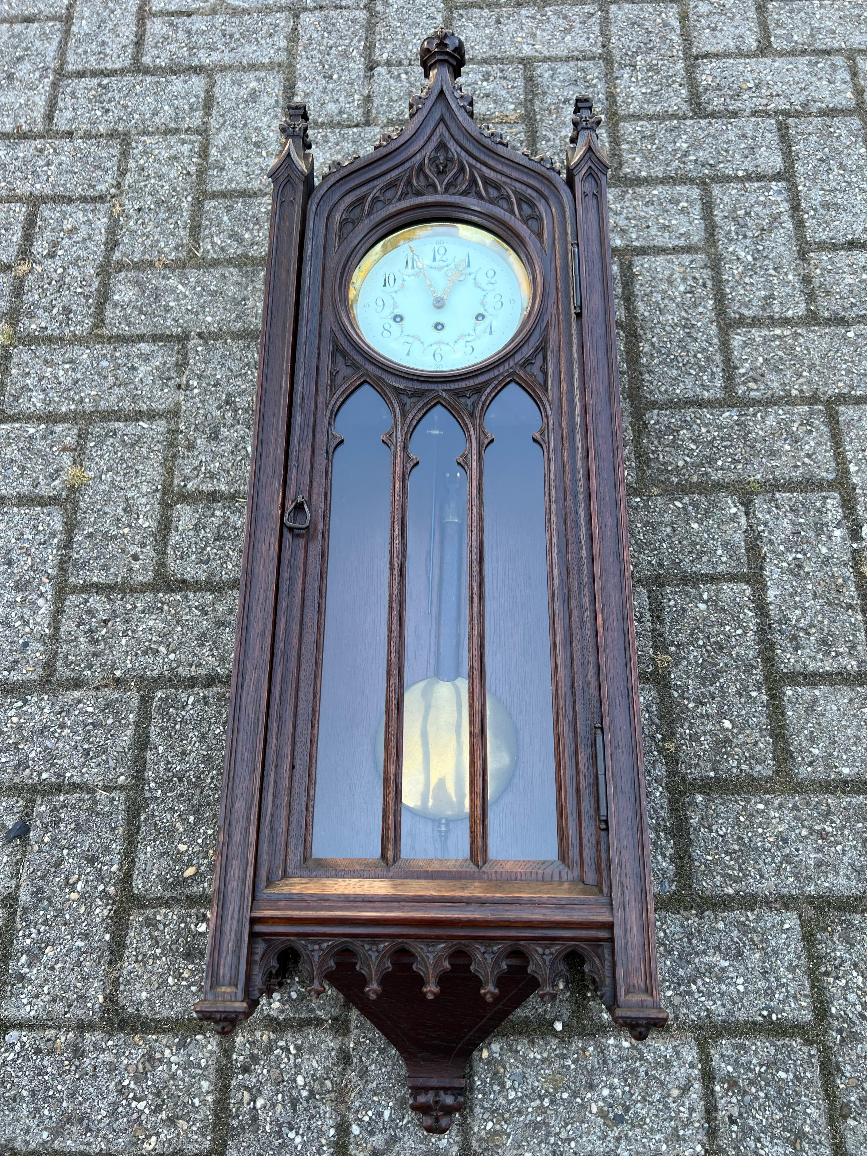 reloj de pared grande antiguo