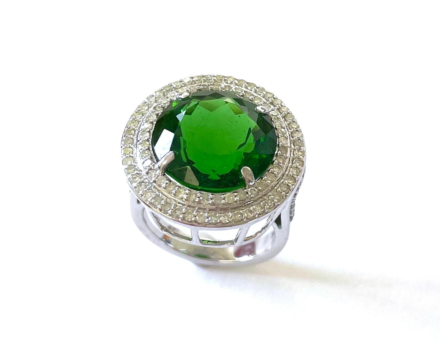 rare green diamond
