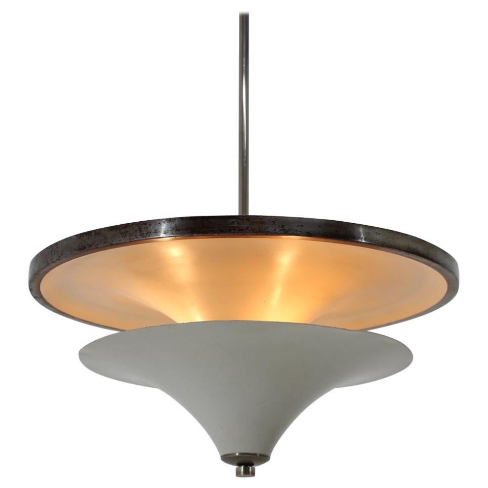 Unique Large Bauhaus Chandelier by Franta Anyz, 1930s