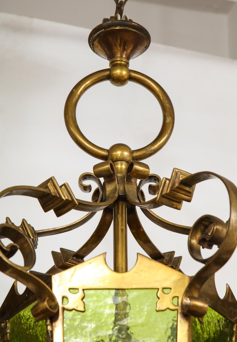 Lancaster Glass & Bronze Lantern main image 0