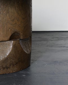 Unique Large Dug-out Japanese Coffee Table Wabi Sabi (2)