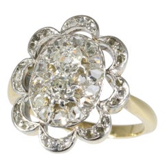 Unique Late Victorian Antique Diamond Engagement Ring