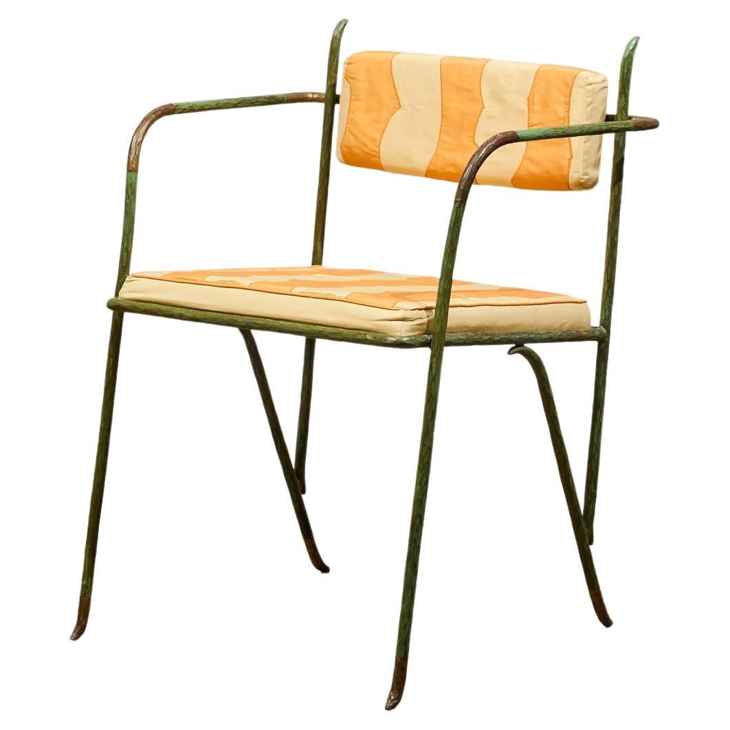 Unique Le Jour et la Nuit armchair by Garouste 
Bonetti For Sale