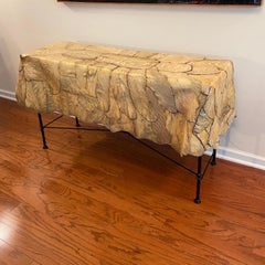 Unique Leaf Console Table