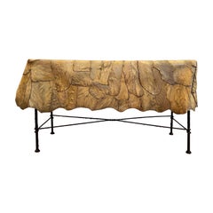 Unique Leaf Console Table