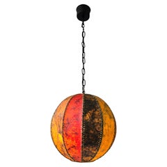 Unique Leather Ceiling Light