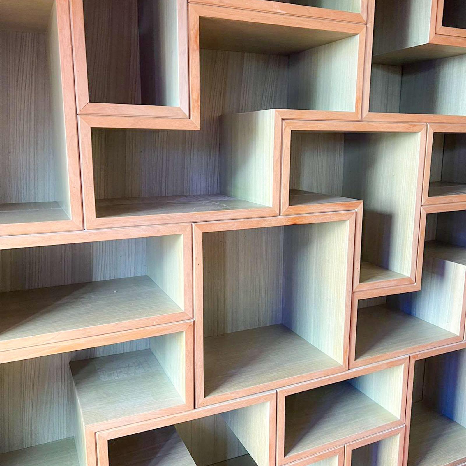 XX secolo Mobile biblioteca unico di Masanori Umeda per OAK Design, Italia anni '90 in vendita