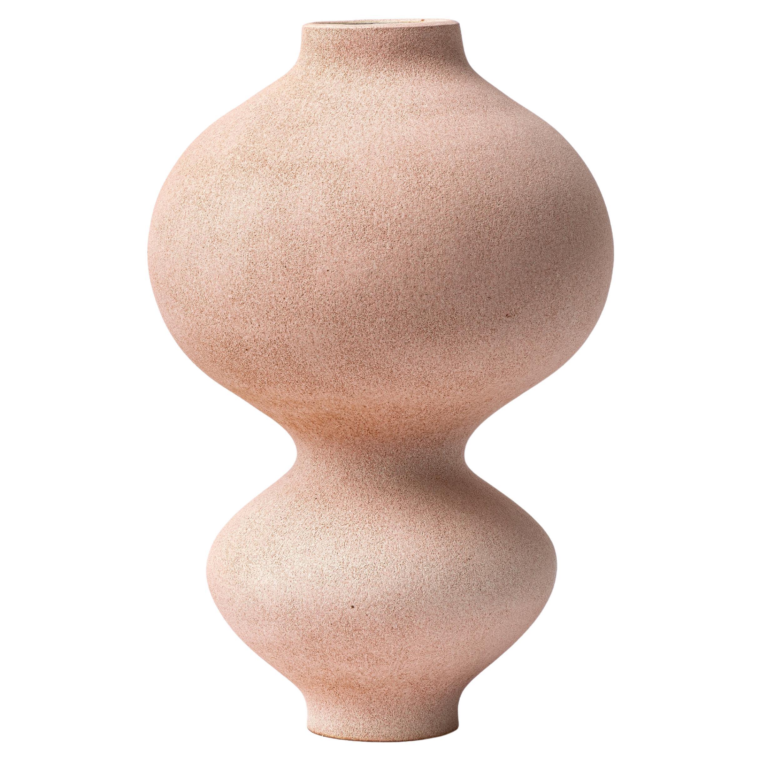 Unique Light Pink Vase, Turi Heisselberg Pedersen For Sale