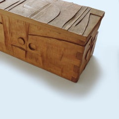 Cofre único Lino Bersani Grabado a mano por Franco Casoni, Italia, 1978