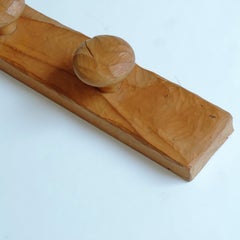 Perchero único Lino Bersani Grabado a mano por Franco Casoni, Italia, 1978