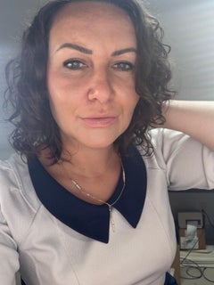 Unique long diamond necklace 18KT gold necklace