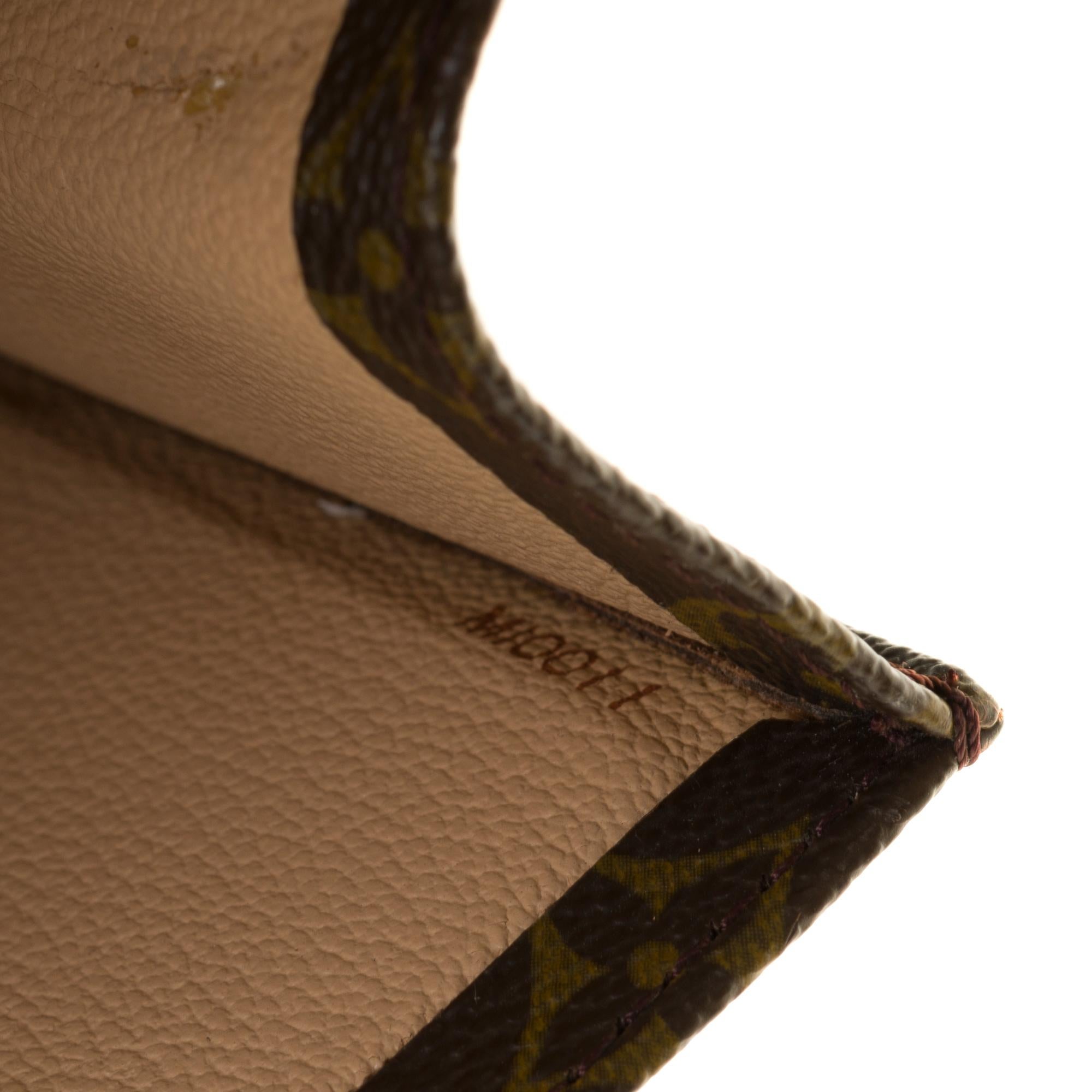 UNIQUE Louis Vuitton Plat handbag in Monogram canvas customized 
