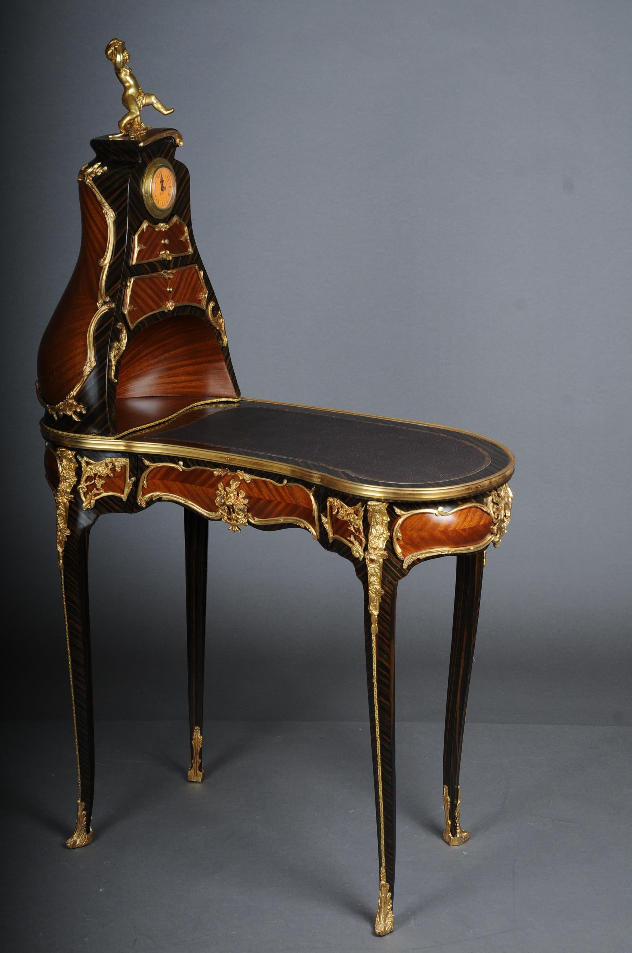 Einzigartiger Louis XV.-Schreibtisch/Reception-Tisch, nach F. Linke, Paris im Angebot 1