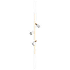 Vintage Unique Luminaire/ Light / Floor Lamp Clamped Between the Ceiling and Floor