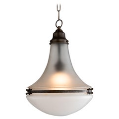 Unique Luzette Pendant by Peter Behrens, Germany, circa 1930
