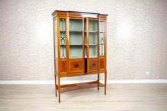 Einzigartiger Mahagoni-Schrank in Hellbraun, crca 1911