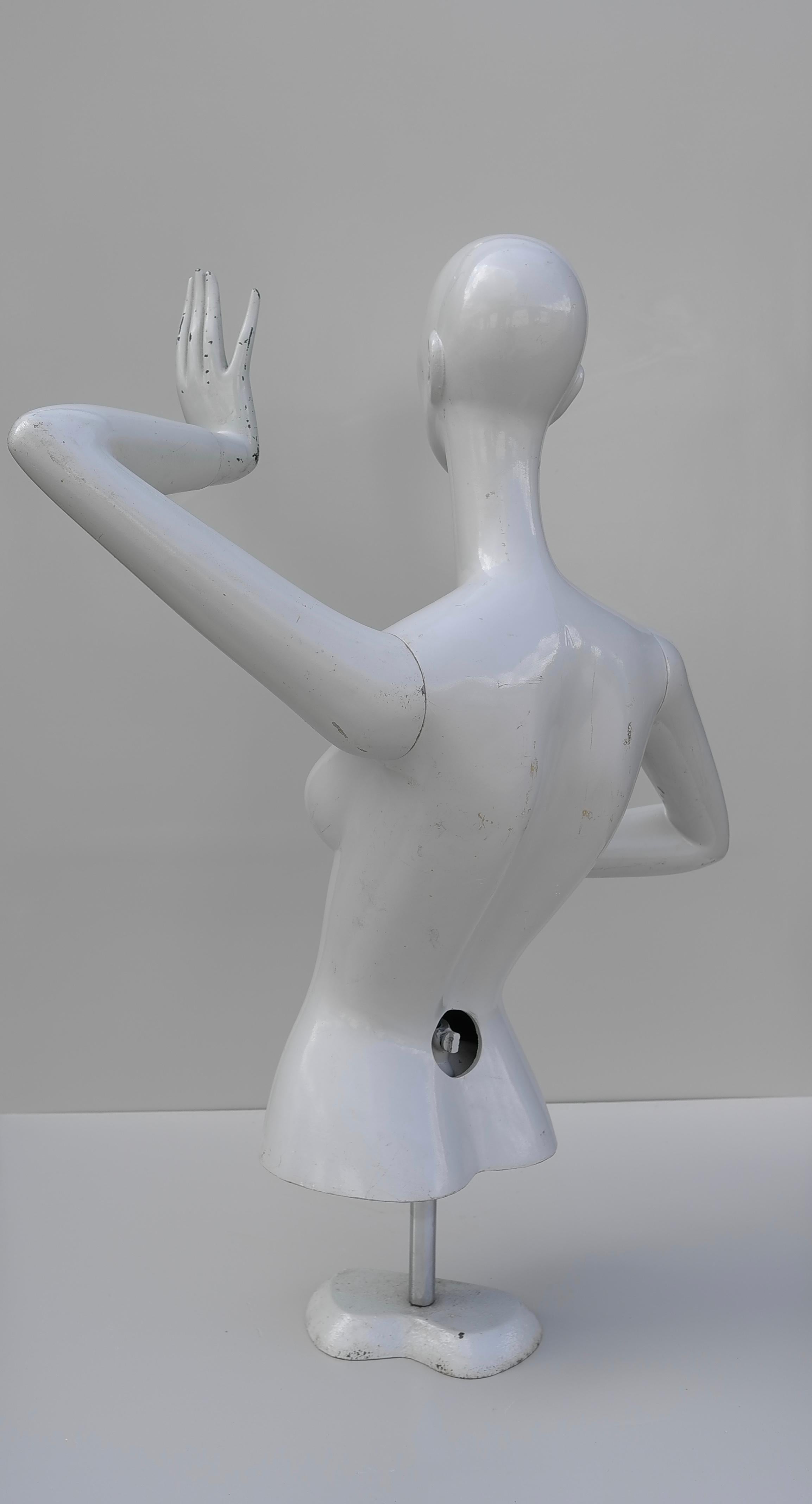 Sculpture unique de mannequin de mode pop art  Schläppi Suisse 1960's en vente 1
