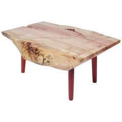 Unique Maple Signed Table by Jörg Pietschmann