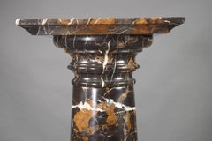 Unique Marble Column with Natural Grain