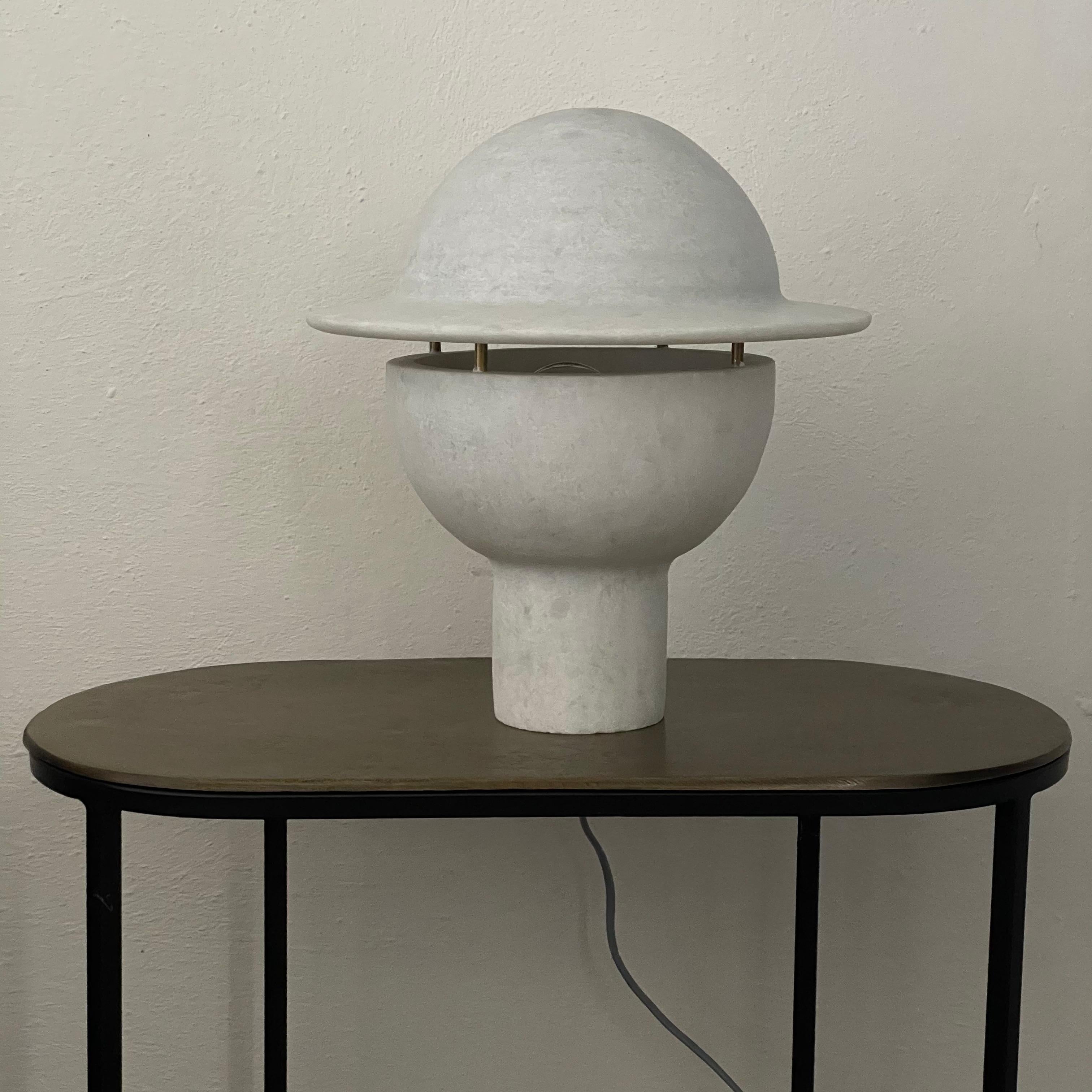 Unique Marble Table Lamp by Tom von Kaenel 5
