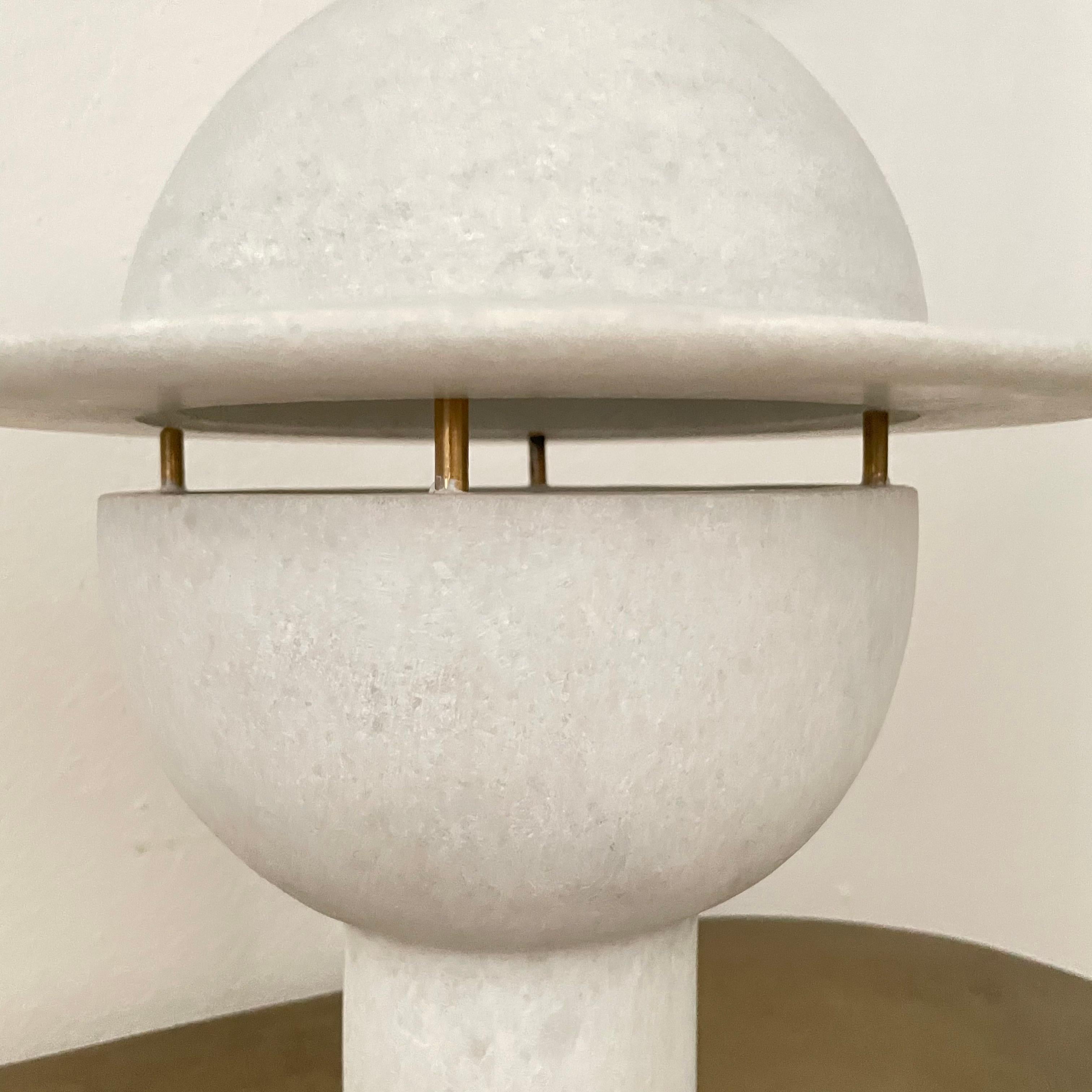 Unique Marble Table Lamp by Tom von Kaenel 6