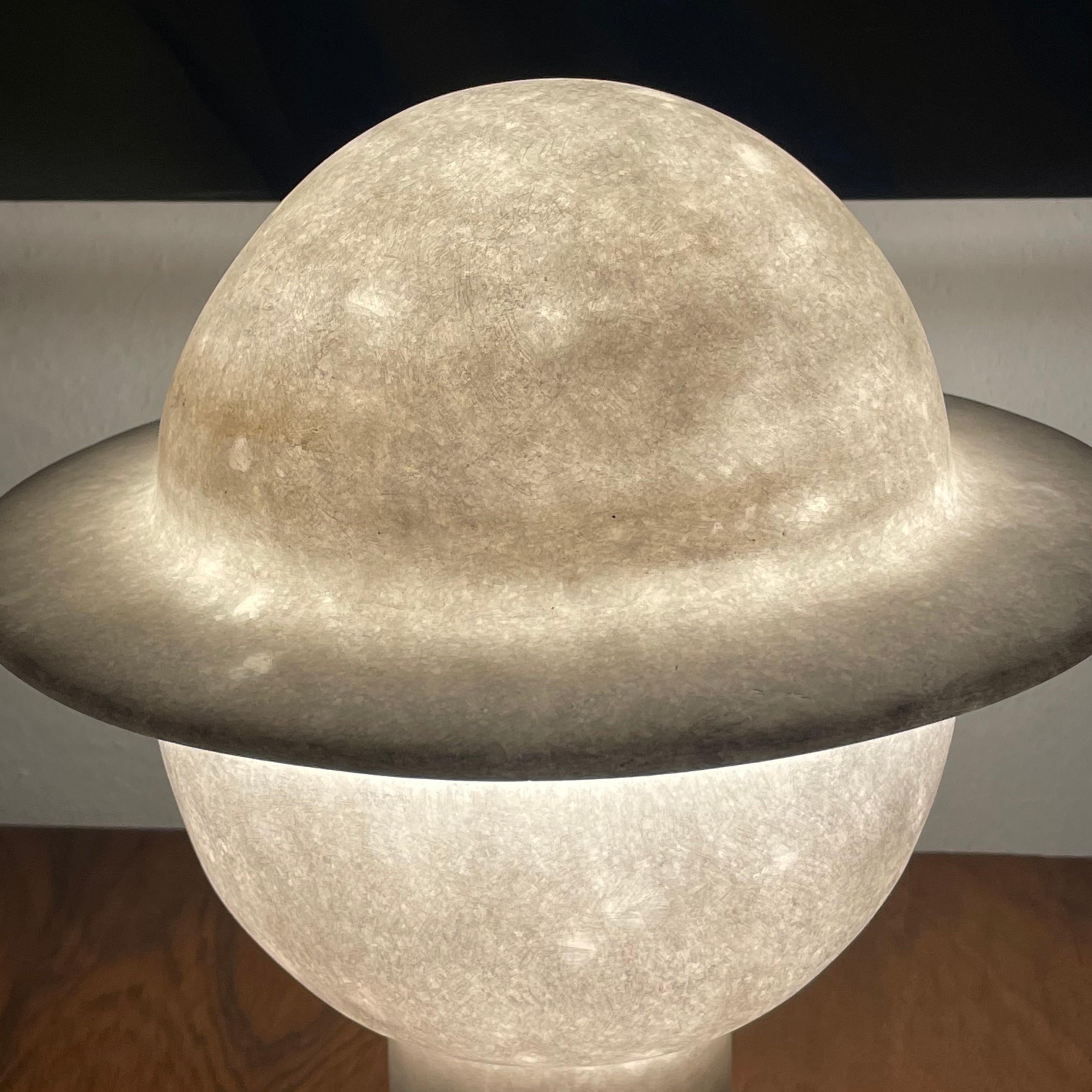 Unique Marble Table Lamp by Tom von Kaenel For Sale 7