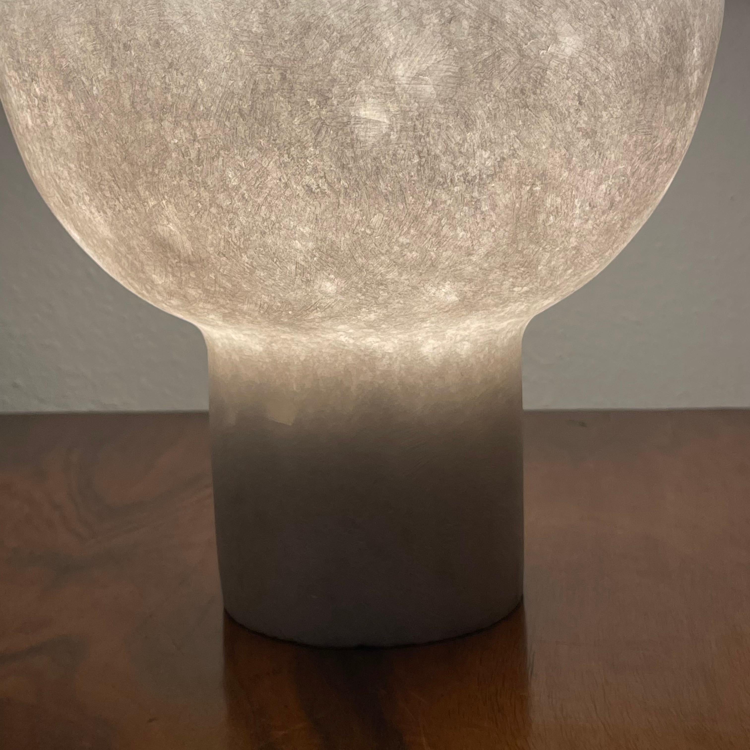Unique Marble Table Lamp by Tom von Kaenel For Sale 8
