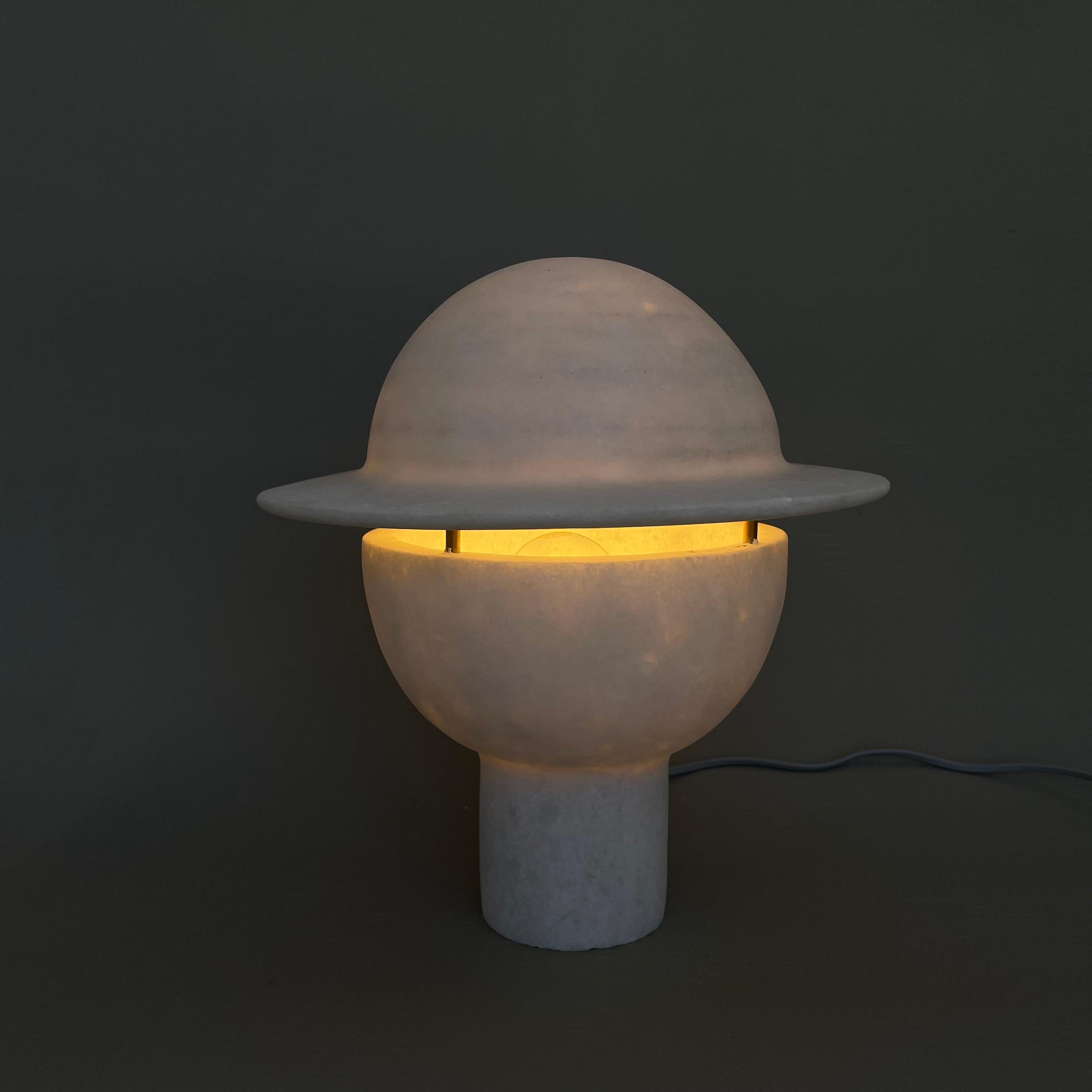 Unique Marble Table Lamp by Tom von Kaenel 9
