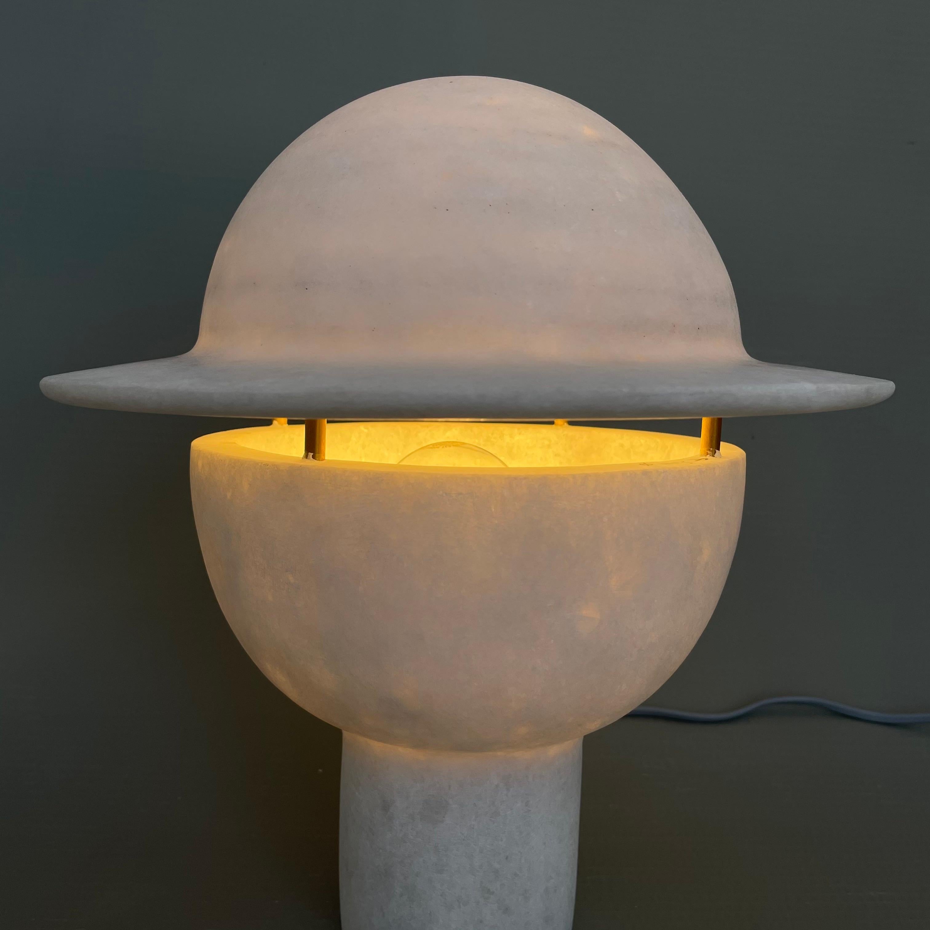 Unique Marble Table Lamp by Tom von Kaenel For Sale 10